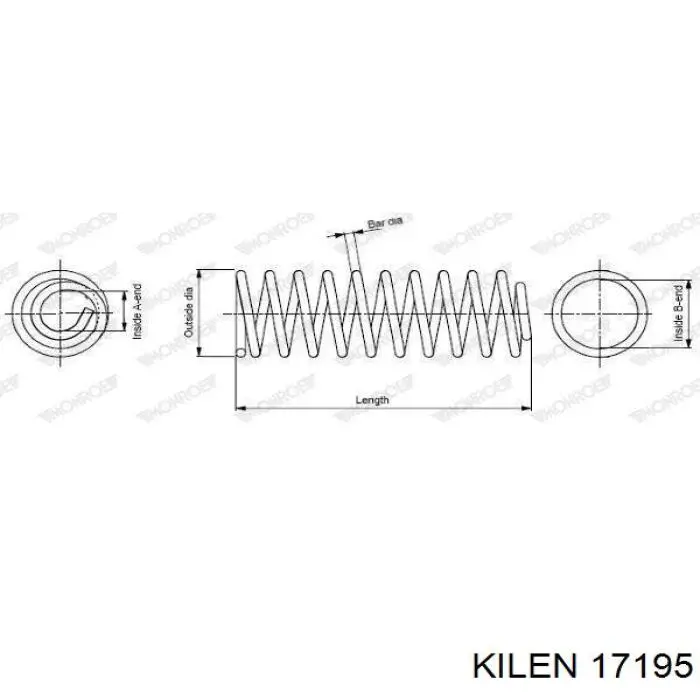 Muelle delantero Mercedes A2113210404 precio, desde 32,96 EUR