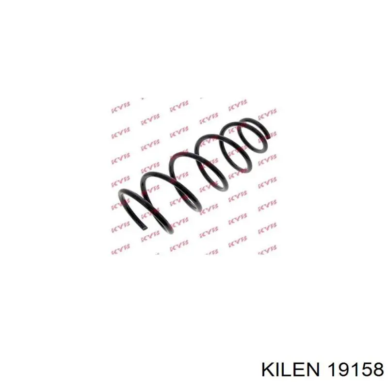 19158 Kilen muelle de suspensión eje delantero