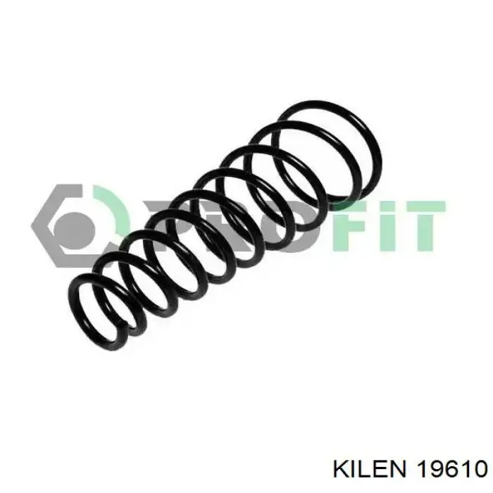 19610 Kilen muelle de suspensión eje delantero