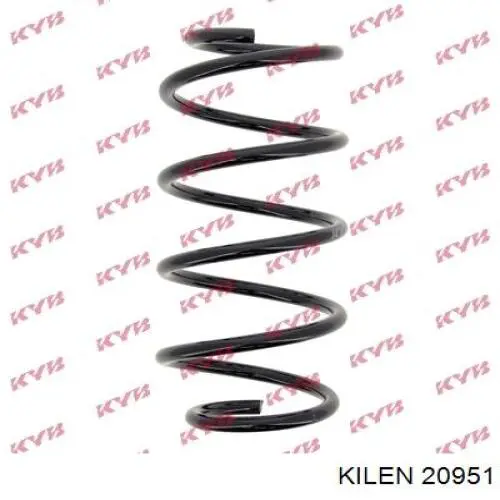20951 Kilen muelle de suspensión eje delantero