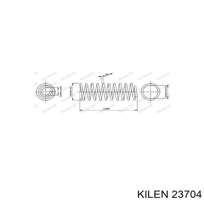 ZC2963C Japan Parts Muelle delantero