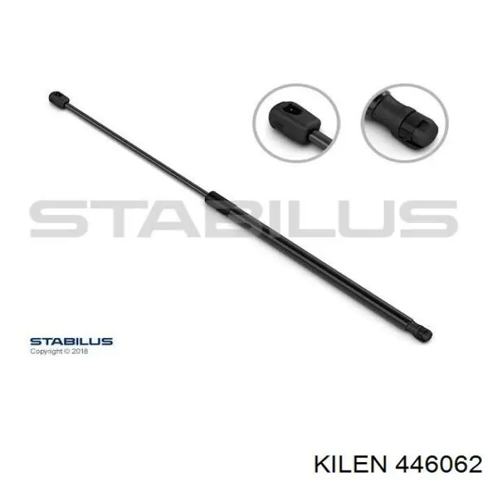 Amortiguador maletero 212006 Stabilus
