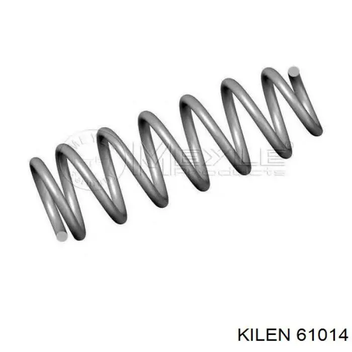 61014 Kilen muelle de suspensión eje trasero