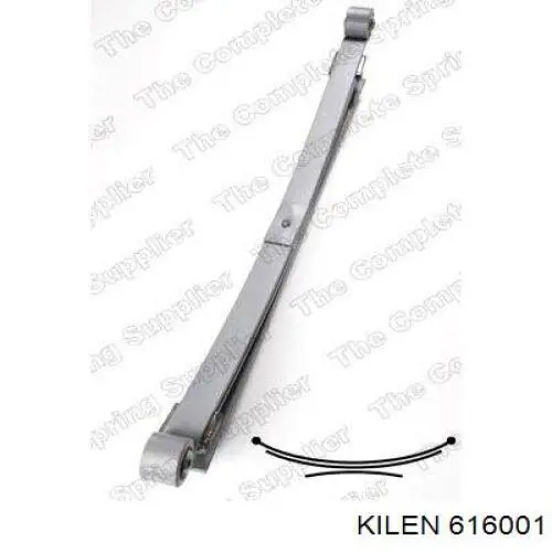 Ballesta trasera  Peugeot/Citroen 00005102H8