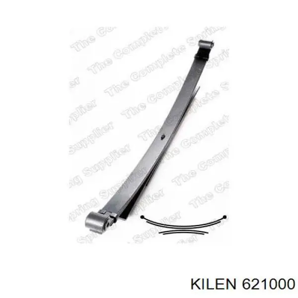 Ballesta de suspensión trasera 1306357080 Fiat/Alfa/Lancia