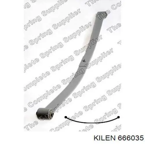 Ballesta, eje trasera  Kilen 666035 precio, desde 119,68 EUR