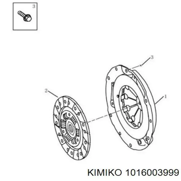 Comprar Disco de embrague Geely CK II 