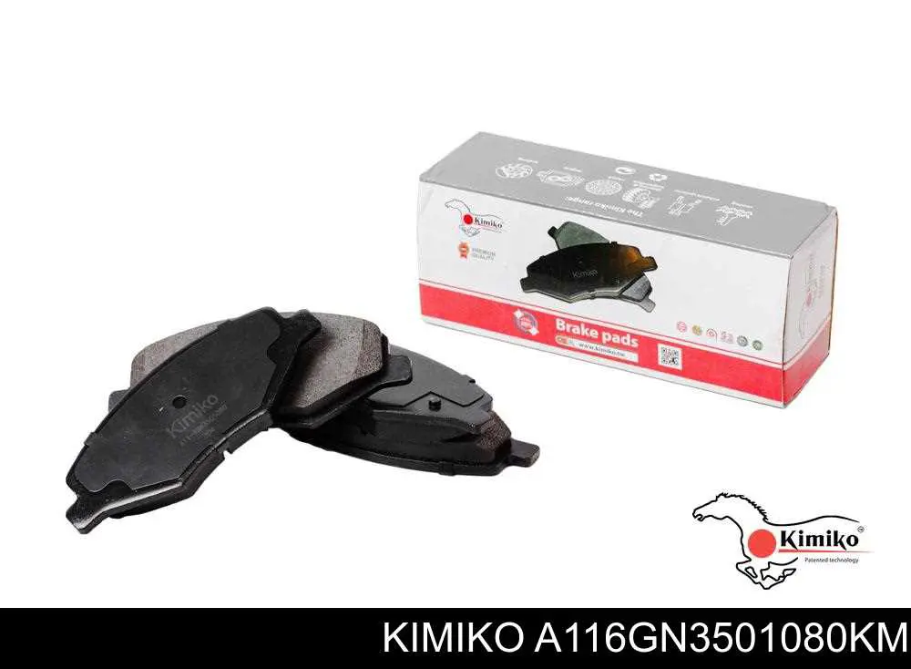 A11-6GN3501080-KM Kimiko pastillas de freno delanteras