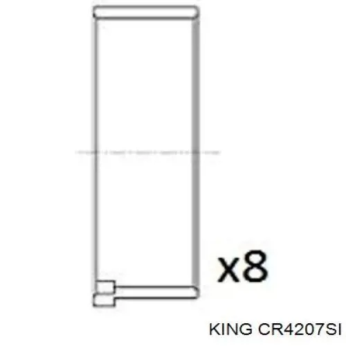 CR4207SI King cojinetes de biela