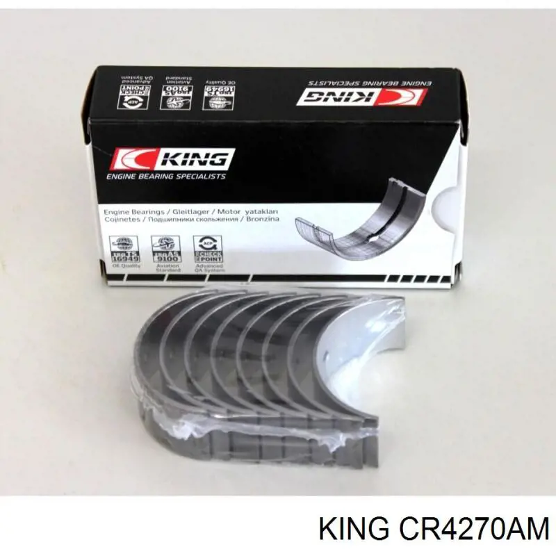 Cojinetes de biela CR4122AM King