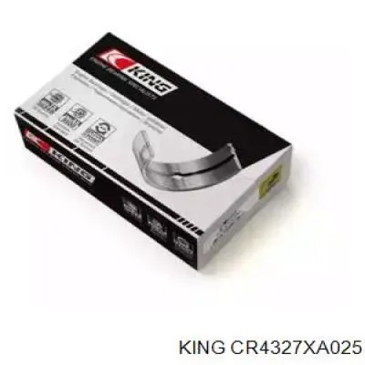CR4327XA025 King juego de cojinetes de biela, cota de reparación +0,25 mm
