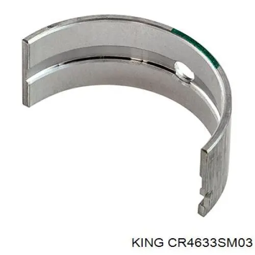 CR4633SM0.3 King juego de cojinetes de biela, cota de reparación +0,25 mm