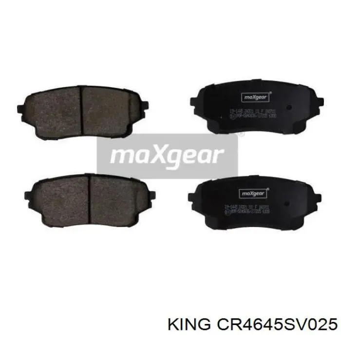 CR4645SV025 King Juego de cojinetes de biela, cota de reparación (+0,25 mm)