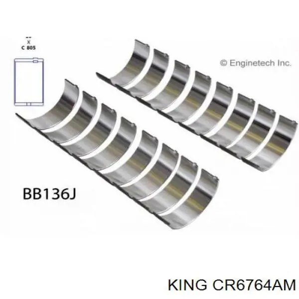 Comprar CR6764AM King Cojinetes de biela