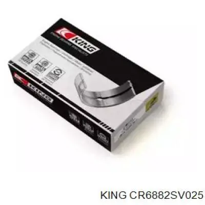 CR6882SV025 King Juego de cojinetes de biela, cota de reparación (+0,25 mm)