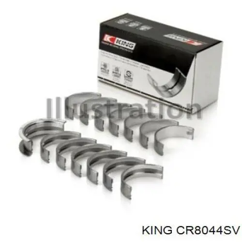 Juego de cojinetes de biela, estándar (STD) King CR8044SV precio, desde 86,00 EUR