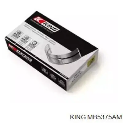 MB5375AM King Juego de cojinetes de cigüeñal, cota de reparación (+0,25 mm)
