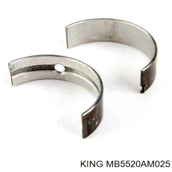 MB5520AM025 King Juego de cojinetes de cigüeñal, cota de reparación (+0,25 mm)