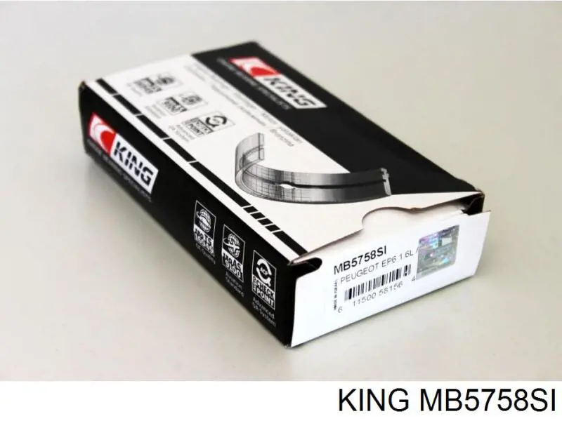 Juego de cojinetes de cigüeñal, estándar, STD King MB5758SI precio, desde 27,35 EUR
