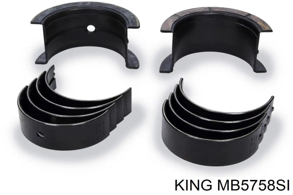MB5758SI King Juego de cojinetes de cigüeñal, estándar, STD