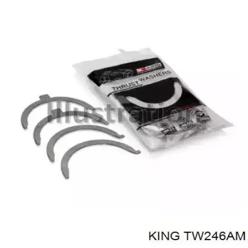 Comprar TW246AM King Juego de discos distanciador, cigüeñal, STD