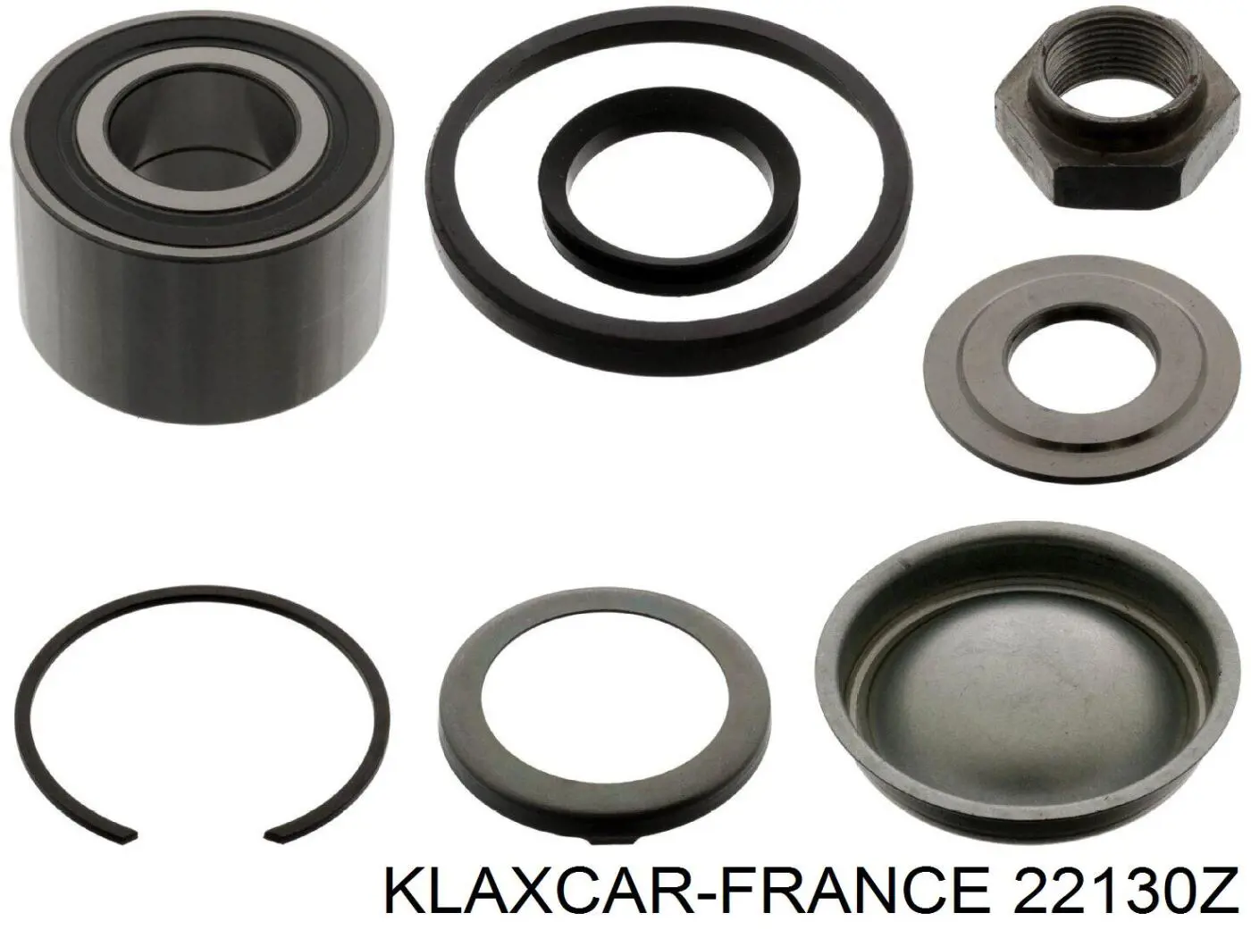 Cojinete de rueda trasero Citroen C3 1 FC