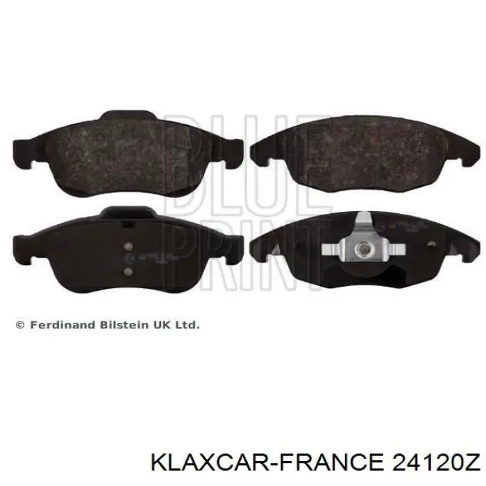 Pastillas de freno delanteras Citroen C4 UA