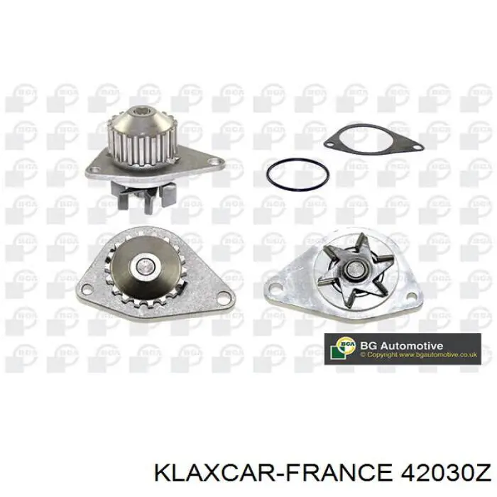 42030Z Klaxcar France bomba de agua