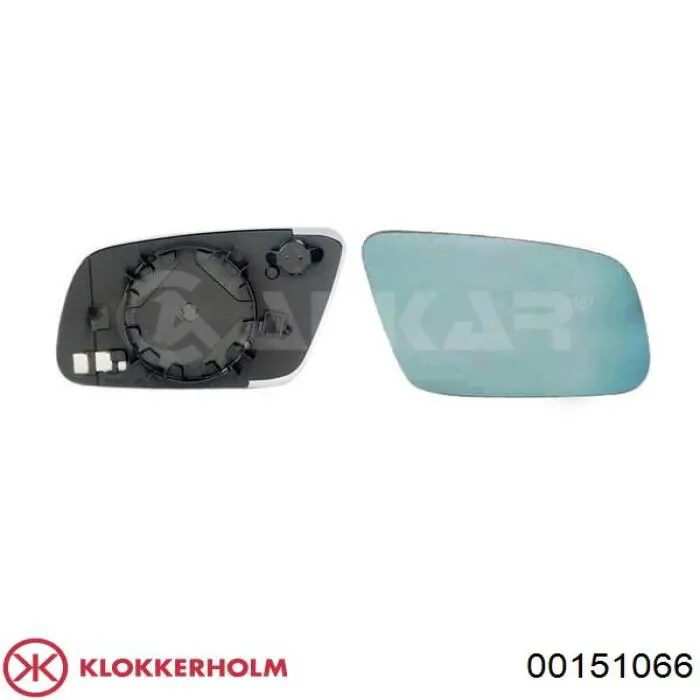 8D0857536C VAG Cristal de espejo retrovisor derecho