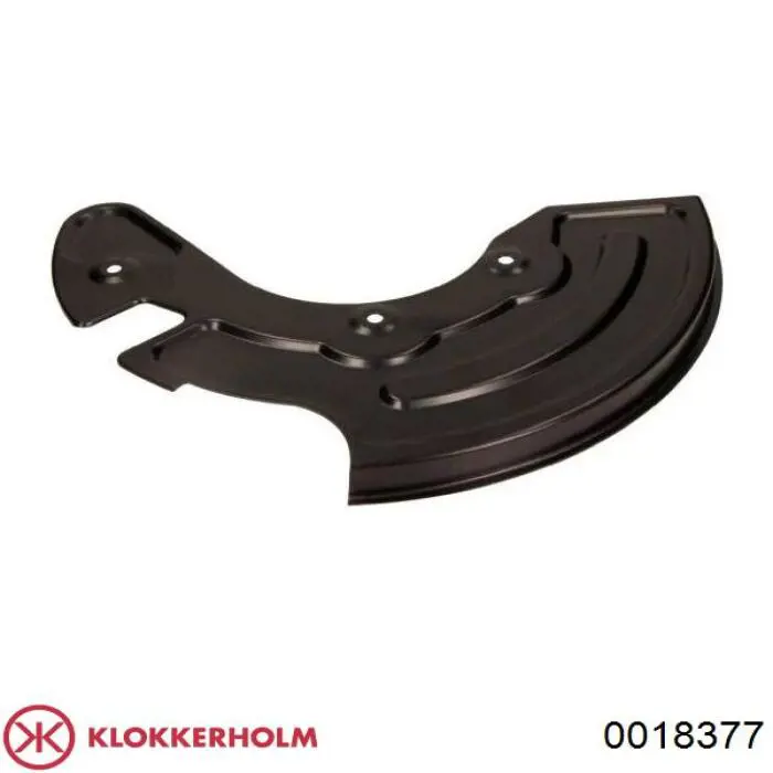 0018377 Klokkerholm chapa protectora contra salpicaduras, disco de freno delantero izquierdo