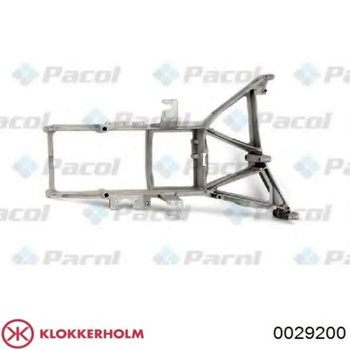 Panel de soporte del radiador y montaje de faros Klokkerholm 0029200 precio, desde 101,51 EUR