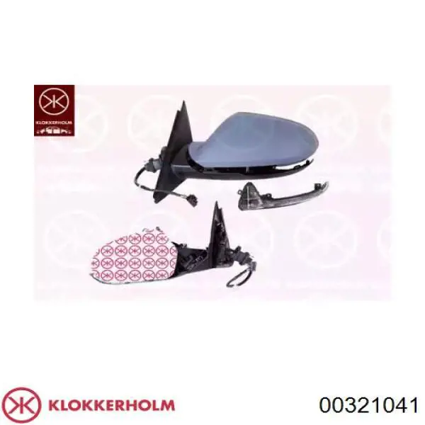 Espejo retrovisor izquierdo 4G1857409N01C VAG