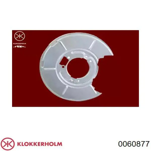 Protector de disco de freno trasero izquierdo Klokkerholm 0060877 precio, desde 12,49 EUR
