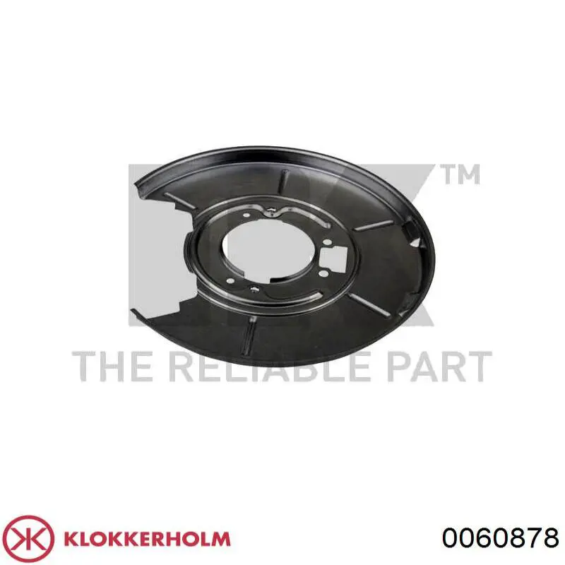 Comprar 0060878 Klokkerholm Protector de disco de freno trasero derecho