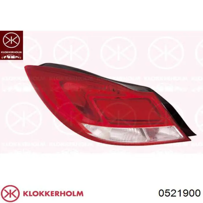 0521900 Klokkerholm parachoques delantero