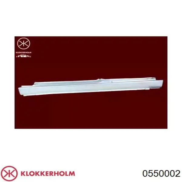 Umbral exterior derecho Klokkerholm 0550002 precio, desde 47,87 EUR