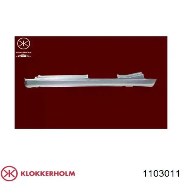 Umbral exterior izquierdo Klokkerholm 1103011 precio, desde 38,08 EUR