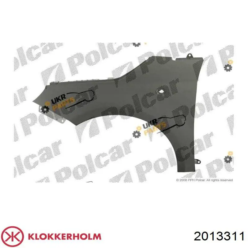 Aleta delantera izquierda Fiat 500 312