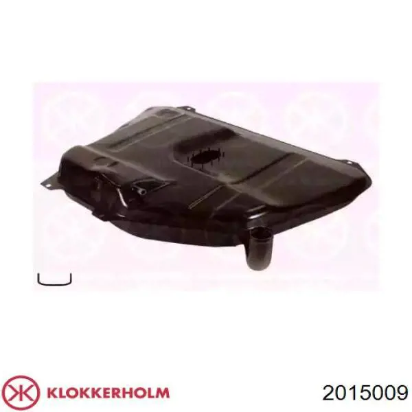 Depósito de gasolina 92509121 Fiat/Alfa/Lancia