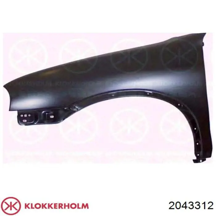 304202 Polcar Aleta delantera