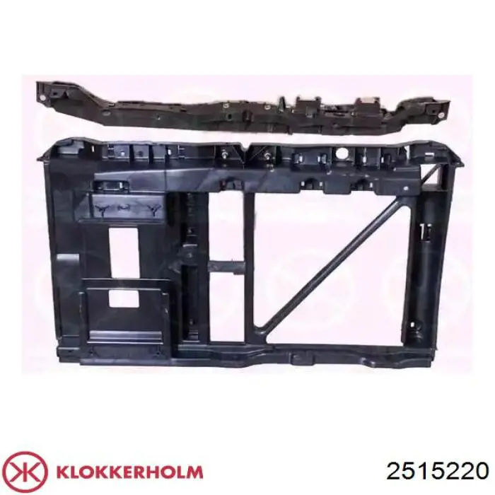 2515220 Klokkerholm soporte de radiador inferior (panel de montaje para foco)