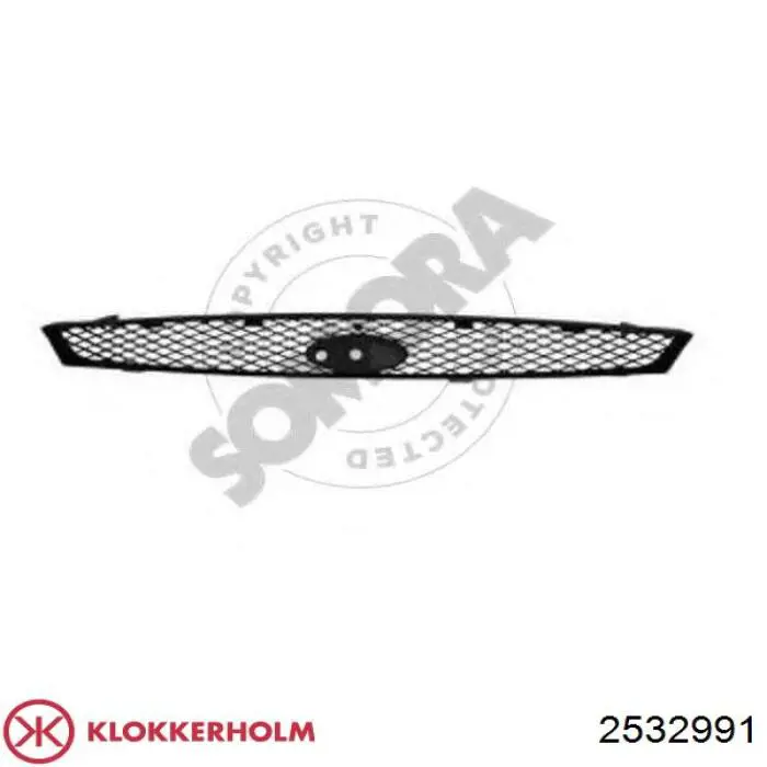 2532 991 Klokkerholm panal de radiador