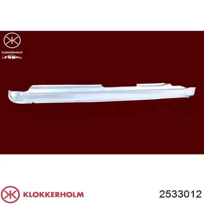 Umbral exterior derecho Klokkerholm 2533012 precio, desde 69,80 EUR