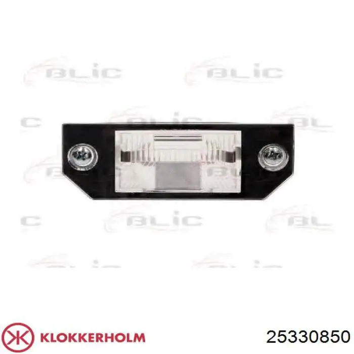 Luz matricula FP2534F0P FPS