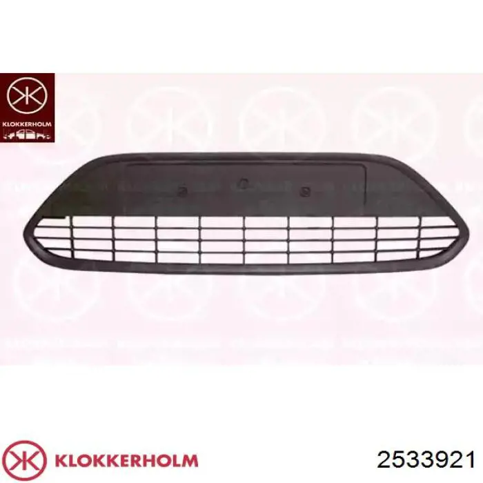 2533921 Klokkerholm moldura de rejilla parachoques delantero izquierda