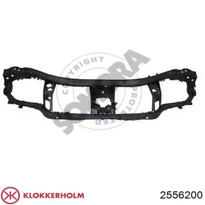 2556 200 Klokkerholm soporte de radiador completo