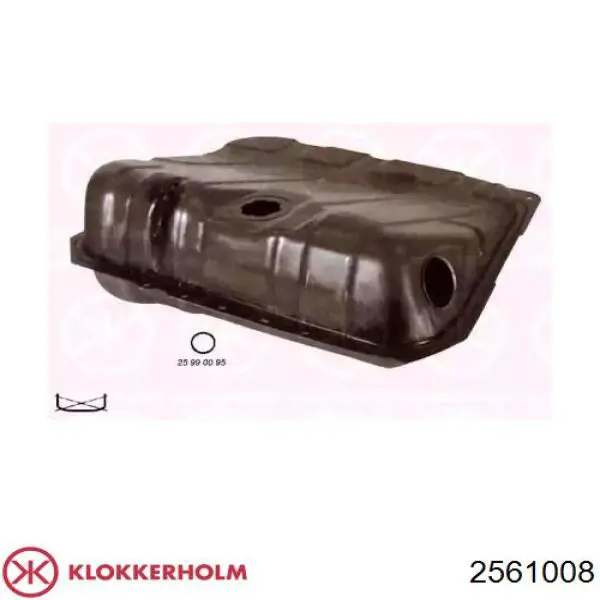 Tanque de combustible para Ford Fiesta Mk2 FBD
