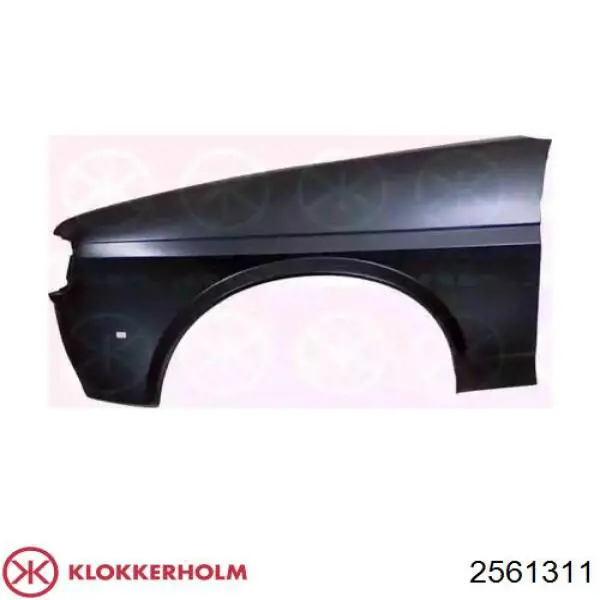 Aleta delantera izquierda para Ford Fiesta Mk2 FBD