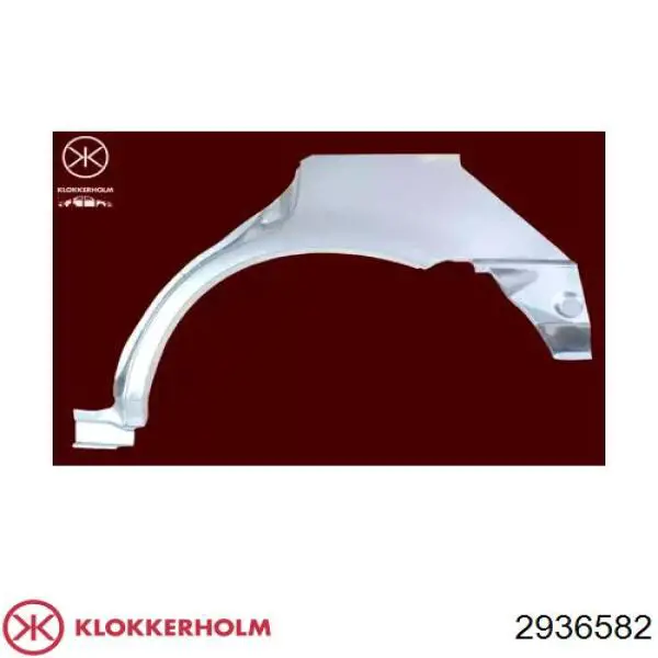 Parte de reparación del arco de la aleta trasera derecha Klokkerholm 2936582 precio, desde 42,29 EUR