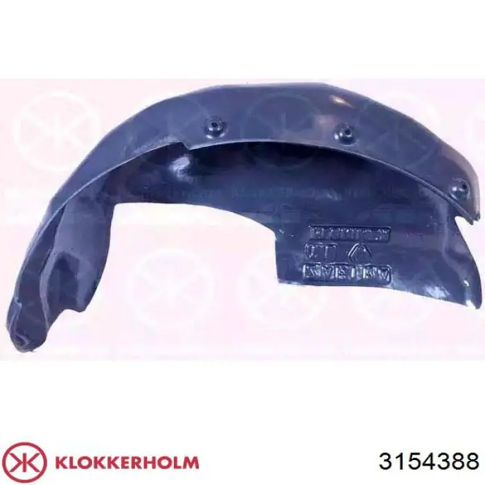 Guardabarros interior derecho, aleta delantera Hyundai Accent 1